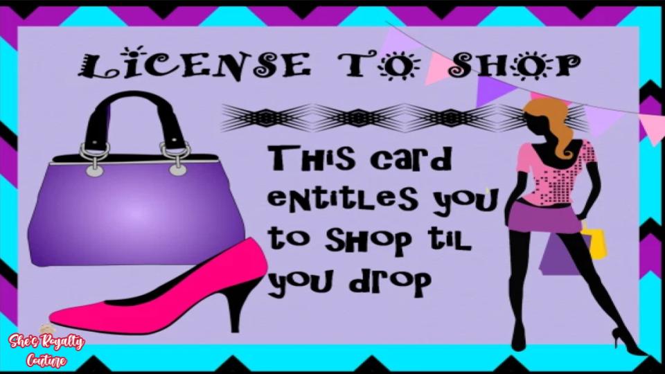 License to Shop